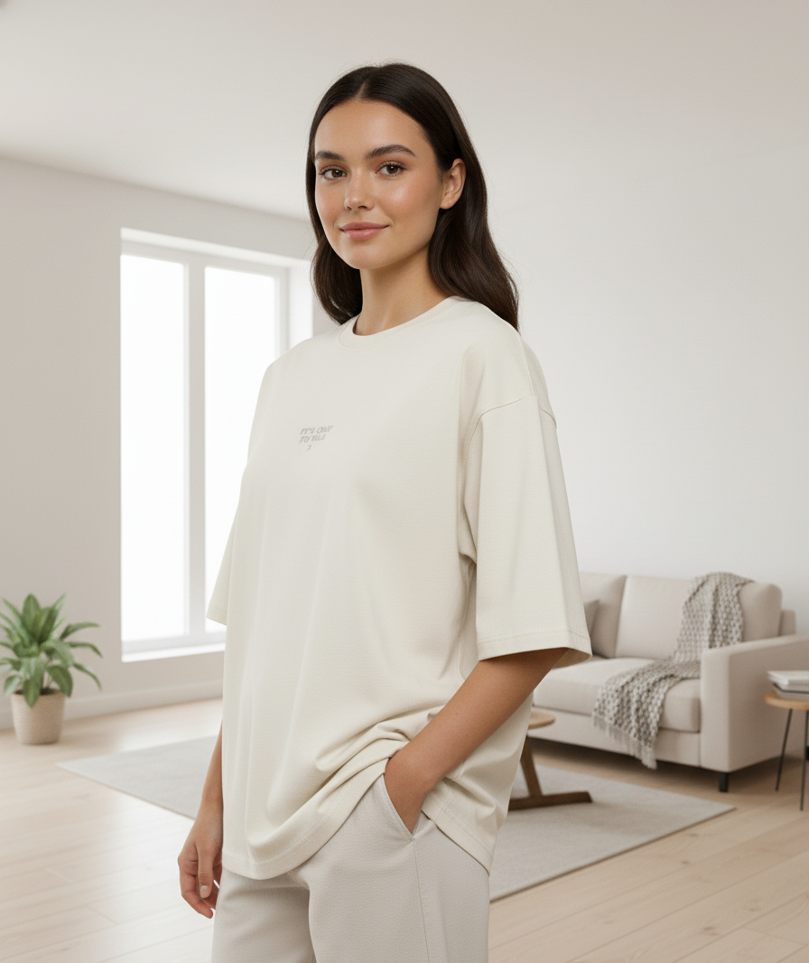 Heavyweight Mental Health Tee | "It's Okay to Talk" 260 GSM Terry Knit