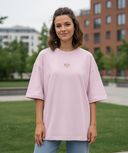 The 'Mindful Comfort' Unisex Oversized Premium Terry-Knit Tee | 260 GSM Premium Terry-Knit T-Shirt