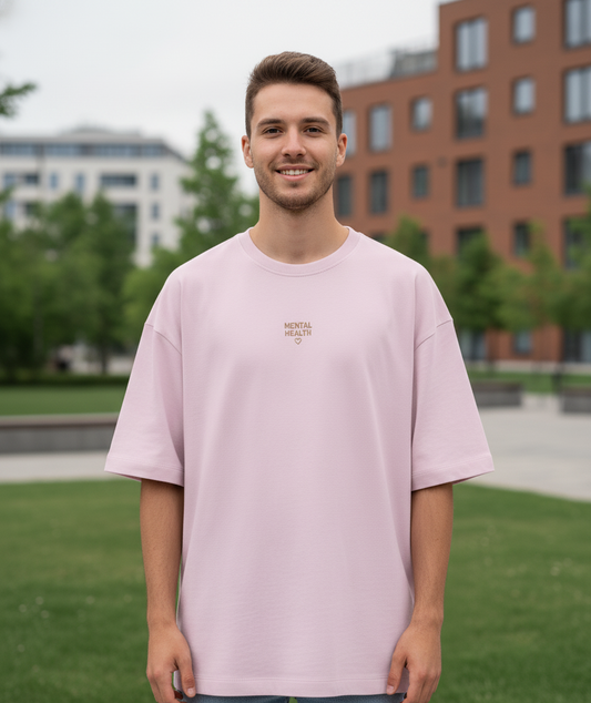 The 'Mindful Comfort' Unisex Oversized Premium Terry-Knit Tee | 260 GSM Premium Terry-Knit T-Shirt